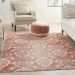 Nourison Home Elation Brick Ivory 4' x 6' Room Scene