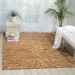 Nourison Home Riviera Chocolate 5'3" x 7'5" Room Scene