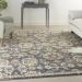 Nourison Home Soraya Charcoal Multi 7'10" x 9'10" Room Scene