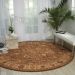 Nourison Home Nourison 3000 Taupe 8' x Round Room Scene