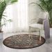 Nourison Home Nourison 2020 Navy 5' x Round Room Scene