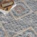 Nourison Home Quarry Blue/Ivory 3'9" x 5'9" Room Scene