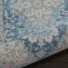 Nourison Home Tranquil Ivory/Turquoise 2'3" x 7'3" Runner Room Scene