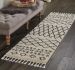 Nourison Home Moroccan Shag Cream 2'2" x 8'1" Runner Room Scene