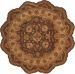 Nourison Home Heritage Hall Sable 8' x Freeform Free Form Collection