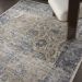 Nourison Home Malta Blue/Ivory 5'3" x 7'7" Room Scene