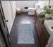 Nicole Curtis Machine Washable Series 1 Blue Grey Room Scene