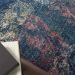 Nourison Home Fusion Blue Multi Colored 4' x 6' Room Scene