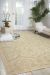 Nourison Home Luminance Cream/Mint 7'6" x 10'6" Room Scene