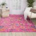 Nourison Home Moroccan Shag Cream 2'2" x 8'1" Runner Room Scene