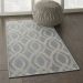 Nourison Home Aruba Light Blue/Cream 2'8" x 4' Room Scene