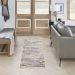 Nourison Home Rustic Textures Beige/Grey Room Scene