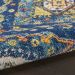 Nourison Home Allur Navy Multicolor Room Scene