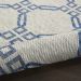 Nourison Home Country Side Ivory Blue 2'2" x 7'6" Runner Room Scene