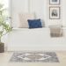 Nourison Home Astra Machine Washable Grey Gold Room Scene