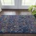 Nourison Home Ankara Global Navy/Multicolor Room Scene