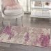 Nourison Home Celestial Ivory/Pink Room Scene