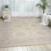 Nourison Home Royal Serenity Ivory/Blue 5'6" x 7'5" Room Scene