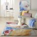 Nourison Home Symmetry Multicolor Room Scene