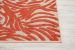 Nourison Home Aloha Red 2'8" x 4' Room Scene