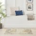 Nourison Home Astra Machine Washable Beige Blue Room Scene