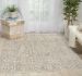 Nourison Home Silver Screen Latte 5'3" x 7'3" Room Scene