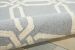 Nourison Home Linear Light Blue 2'3" x 7'6" Runner Room Scene