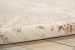 Nourison Home Silver Screen Ivory/Mocha 6'7" x 9'6" Room Scene