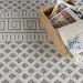 Nourison Home Paxton Ivory/Slate 7'10" x 10'6" Room Scene