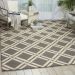 Nourison Home Linear Grey/Ivory 8' x 11' Room Scene