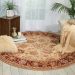 Nourison Home Nourison 2000 Camel 8' x Round Room Scene