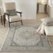 Nourison Home Malta Ivory/Grey 3'11" x 5'7" Room Scene