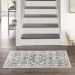 Nourison Home Cyrus Ivory Blue 2'6" x 4' Room Scene