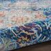 Nourison Home Ankara Global Blue Room Scene