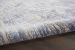 Nourison Home Silky Textures Blue/Grey 2'2" x 7'6" Runner Room Scene
