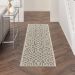 Nourison Home Cozumel Grey 2'2" x 10' Runner Room Scene