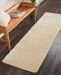 Nourison Home Malibu Shag Cream 2'2" x 7'6" Runner Room Scene