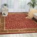 Nourison Home Symphony Ruby 5'6" x 7'5" Room Scene