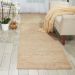 Nourison Home Silk Elements Sand 2'3" x 3' Room Scene