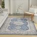 Nicole Curtis Series 4 Grey/Navy 4' x 6' Room Scene
