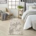 Nourison Home Sustainable Trends Beige Grey Room Scene