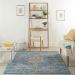 Nourison Home Tranquil Navy Blue 4' x 6' Room Scene