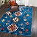 Nourison Home South Western Blue 9'3" x 13' Room Scene
