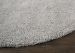 Nourison Home Malibu Shag Silver Grey 4' x Round Room Scene