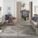 Nourison Home Quarry Grey/Light Blue 6'7" x 9'6" Room Scene