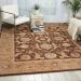 Nourison Home Nourison 3000 Brown 9'9" x 13'9" Room Scene