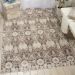 Nourison Home Silver Screen Mocha/Slate 5'3" x 7'3" Room Scene