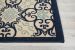 Nourison Home Caribbean Ivory/Navy 1'9" x 2'9" Room Scene