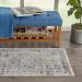 Nourison Home Quarry Beige/Grey 2'2" x 3'9" Room Scene