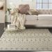 Nourison Home Grafix Ivory/Grey Room Scene